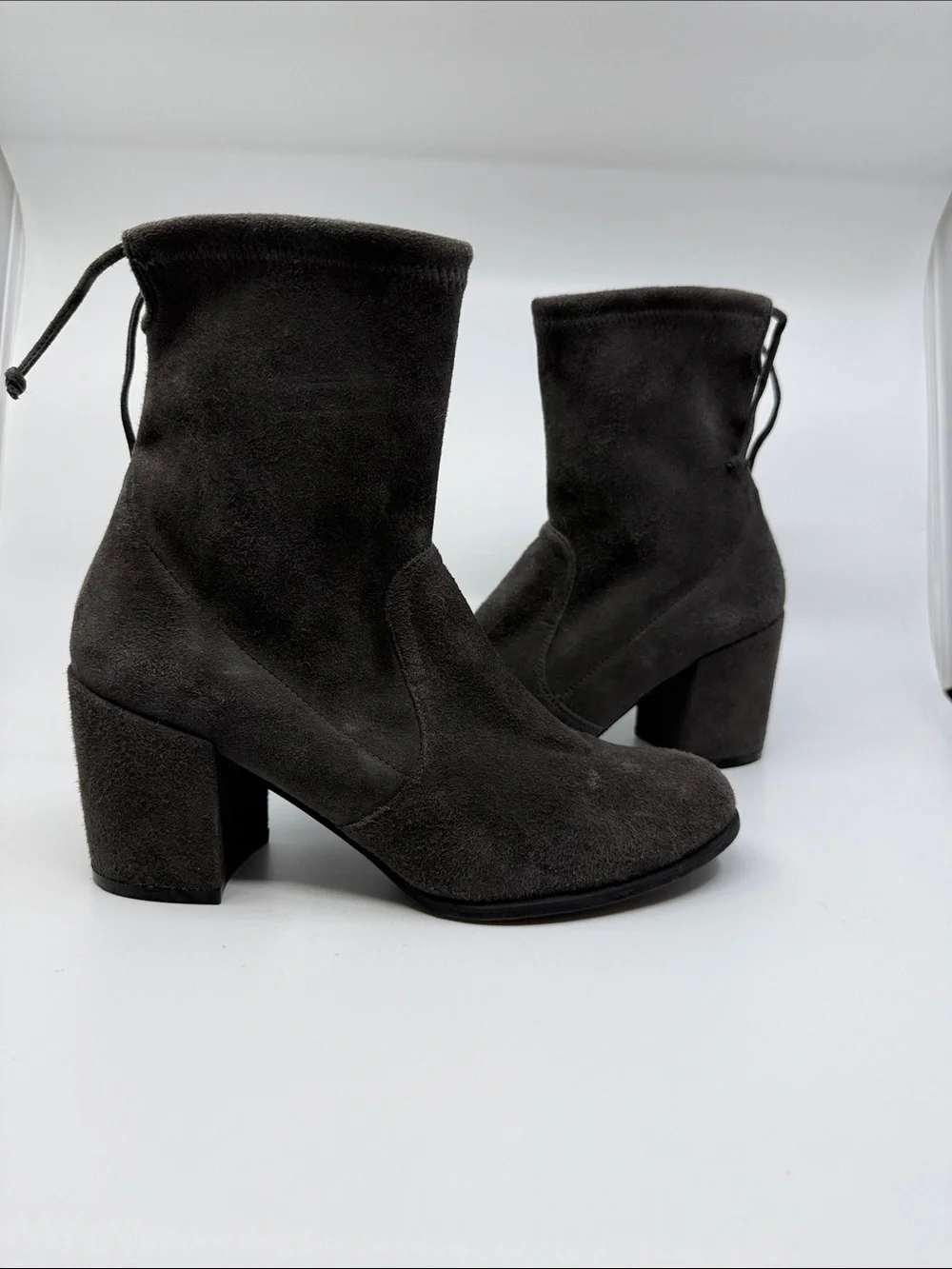 Stuart Weitzman Shorty Block Heel Bootie